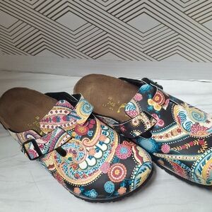Papillio Colorful Paisley Women's Mules